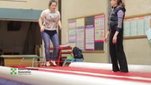SNAP - gym visit Downs Syndrome Assoc 2016