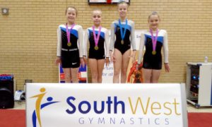 Faye Hooper, Freya Cavalier-White, Bethan Honey and Eliza Luke