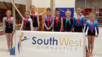 South West Tumbling medalists