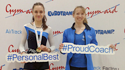 English Trampoline Championship Gold for Georgia