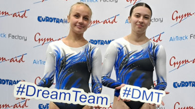 Eliza and Teegan at Telford Qualifiers